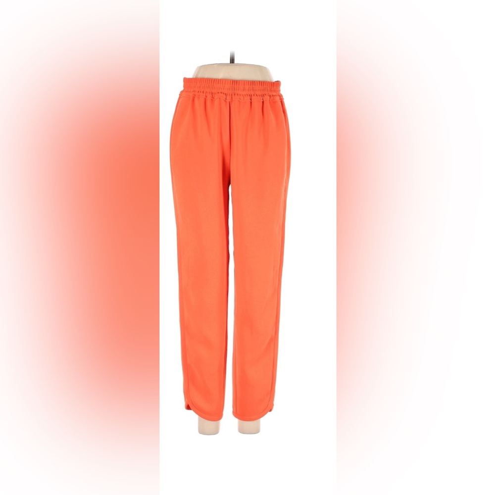 J. Crew women’s bright orange ankle pants joggers size 8.